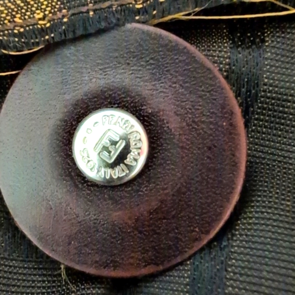 FENDI Zucca Canvas Shoulder Bag - Picture 13 of 15